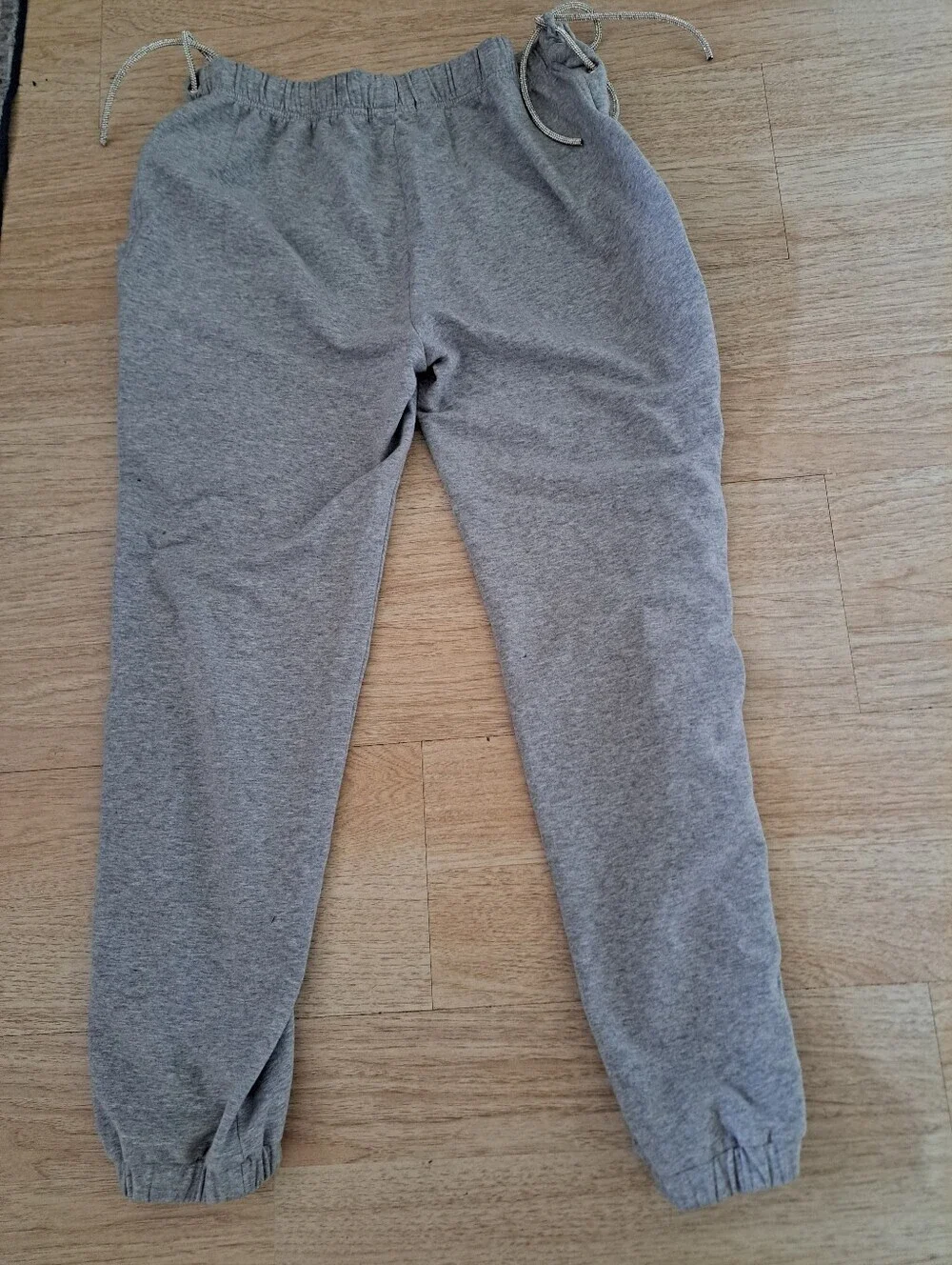 LABIJOU Grey Lace-Up Side Sweatpants - Picture 2 of 8